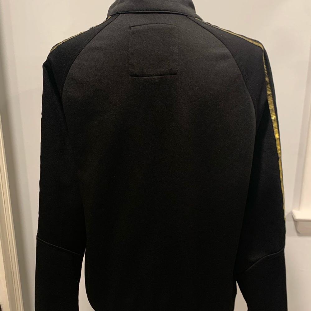 Switch Remarkable MGM Black and Gold Lightweight Jacket with Stand-Up Collar - Picture 9 of 12